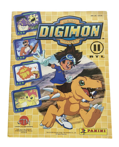 Digimon sticker album - sticker,