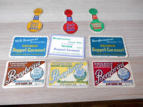 Bieretiketten ddr aus - 9,