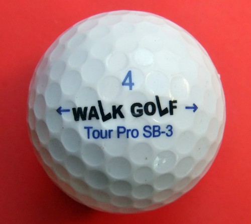 Golfball mit logo walk golf - logo,