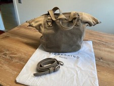 liebeskind tasche schlammgrau - kaum gebraucht - B:45/28 H.39 T:15 cm