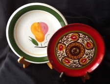 LA PRIMULA Made in Italy Obstteller Rund Keramik Teller Birne farbig Ø 24,5 &