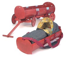 Kidskoje, tragbare Babywiege, Babytrage, Wiege, nachhaltig, Bollerwagen