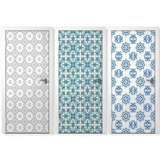 Dekorative Türtapete