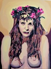 Ölgemälde Erotik Akt Kunst