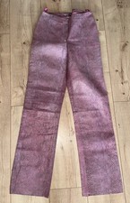 Original PANTERA Leder Hose Biker Western Festival   Gr 26 