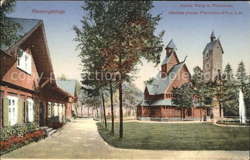 Karpacz kirche wang - kirche, mit