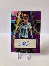 2022-23 Panini Select Pablo Aimar /49 ARGENTINA SS-PAI Purple Prizm Auto