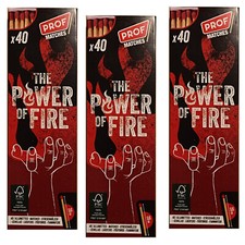 120x Zündhölzer für Kamin &