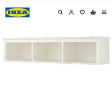 Hemnes Wandregal,weiß gebeizt 148x37cm