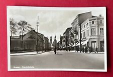Foto AK GNESEN in Pommern 1942 Blick in die Friedrichstrasse   ( 134256