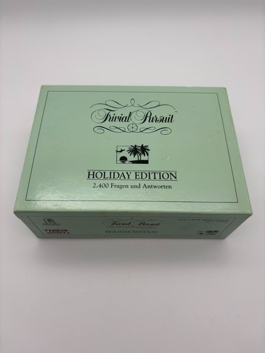 Trivial pursuit holiday - trivial,