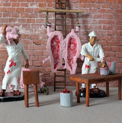 Umbau diorama schwein - umbau,