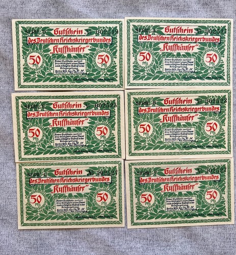 Pfennig gutschein - 6x, 50