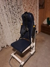 Fahrbarer Krankentransportstuhl,  Leder unbeschädigt,gebraucht