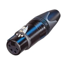 Neutrik 4 Pin NC4FXX-B Gold Buchse XLR Stecker. Kopfhörer Amp & Dc Strom