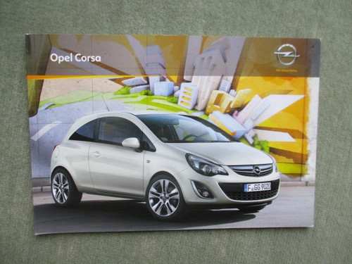 Opel corsa katalog opc - opel,
