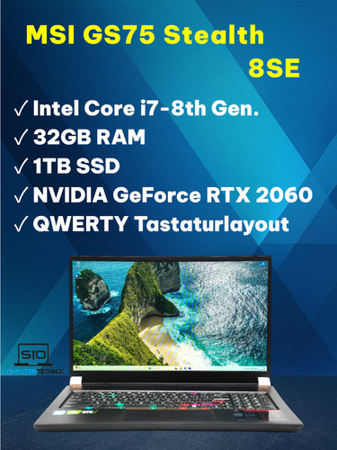 Msi gaming gs75 stealth 8se - msi,