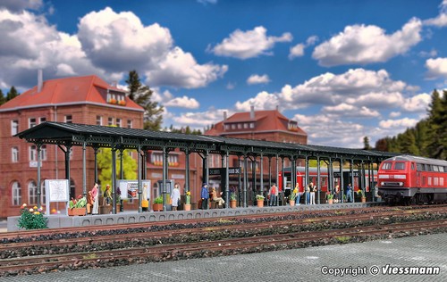 Kibri 39569 bahnsteig - kibri, h0