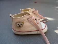STEIFF Baby Mädchen Leder Schuhe rosa weiß Gr. 20