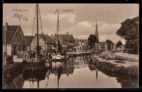 Ansichtskarte papenburg - ansichtskarte,