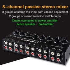 8 in 2 Out AV Switch RCA