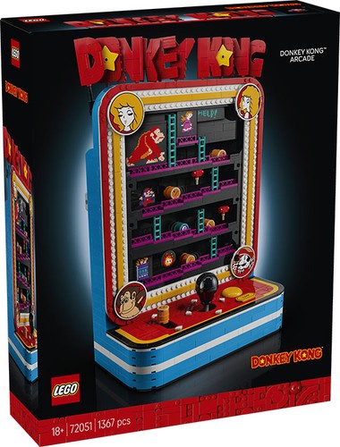 Lego 72051 super mario - mario, donkey