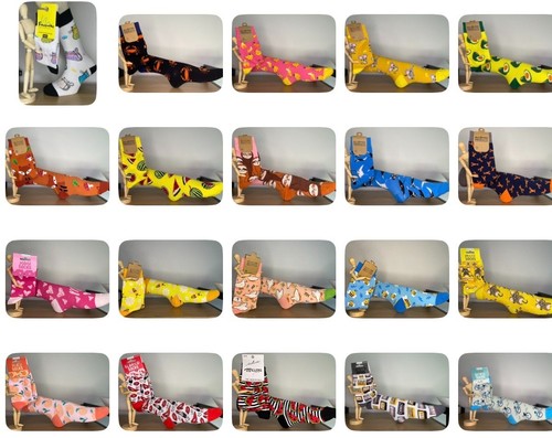 Bunte lustige motiv socken - bunte,