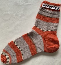 handgestrickte Wollsocken