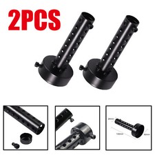 2x Motorrad Auspuff Schalldämpfer 60mm für DB Killer Exhaust Muffler-Universal