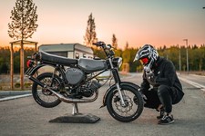 Simson S51, S70, S50, KR51/2 Rennauspuff, Tuning Resonanz Auspuff 60-85ccm