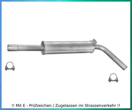 Mittelschalldämpfer skoda - mittelschalldämpfer,