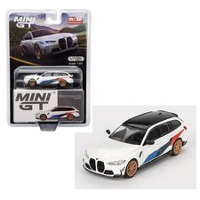 BMW M3 Touring - M Performance  - alpine white - MiJo - Mini GT 1:64