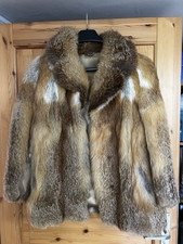 Fuchs Pelzmantel Mantel braun