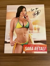 Sara Retali Autogrammkarte Brazzers Venus 2025 , Erotik Porno