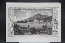 Alter Kupferstich Kloster