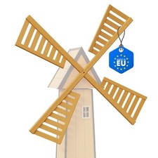 Flügel Windmühle Windrad Mühlenrad Ersatzflügel 5 versch. Spannweiten, 60-120 cm