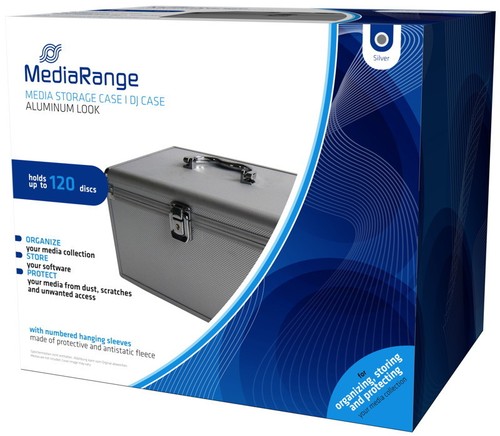 Mediarange disc archive case - mediarange,