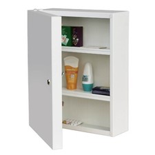 XXL Medizinschrank abschließbar Hausapotheke Metall Arzneimittelschrank weiß