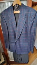 Anzug Herren blau Westbury Kurzgröße 25 26 Vintage 60er 70er