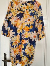 Kleid, Sommer Leinen, Gr. 42  geblümt.  von Kate Storm, by Engelhorn: 129,50€