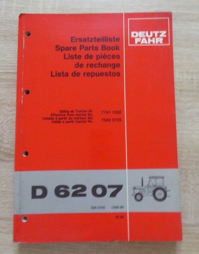 Deutz fahr traktoren d6207 - fahr,