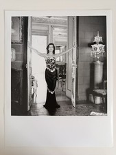 PRINCESS CAROLINE OF MONACO - HELMUT NEWTON ORIGINAL FOTO - MONTE CARLO 1988