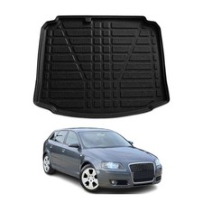 Kofferraumwanne Laderaumwanne für Audi A3 8P Sportback 2004-2013 Gummi TPE