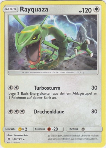 Pokemon tcg rayquaza gri - pokemon,
