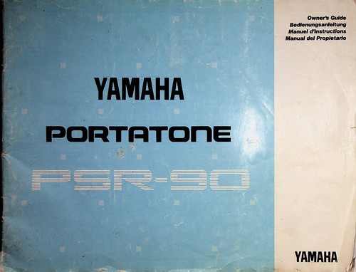 Yamaha portatone psr - portatone, psr-90