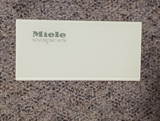 Miele Blende für Novotronic