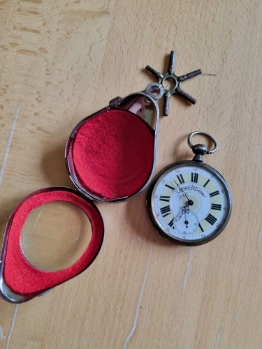 Taschenuhr antik erbstück - taschenuhr,