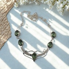 Peridot Collier 925 Sterling