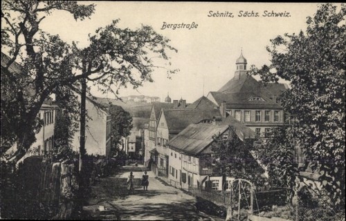 Sebnitz sächsische - ak,