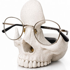 Totenkopf Brillenhalter